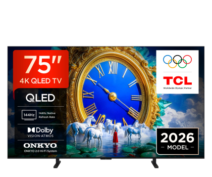 Telewizor 75" TCL 75A400 75" QLED GoogleTV